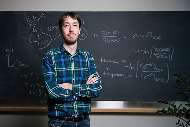 <span style="textalign:left">Katherine Taylor for Quanta MagazineJeremy England, a 31-year-old physicist at MIT, thinks he has found the underlying physics driving the origin and evolution of life.</span>